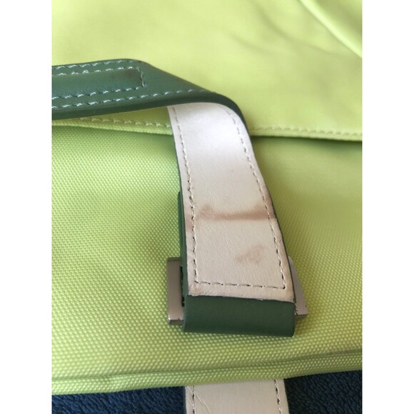 Tumi nylon green laptop case briefcase - Picture 12 of 12